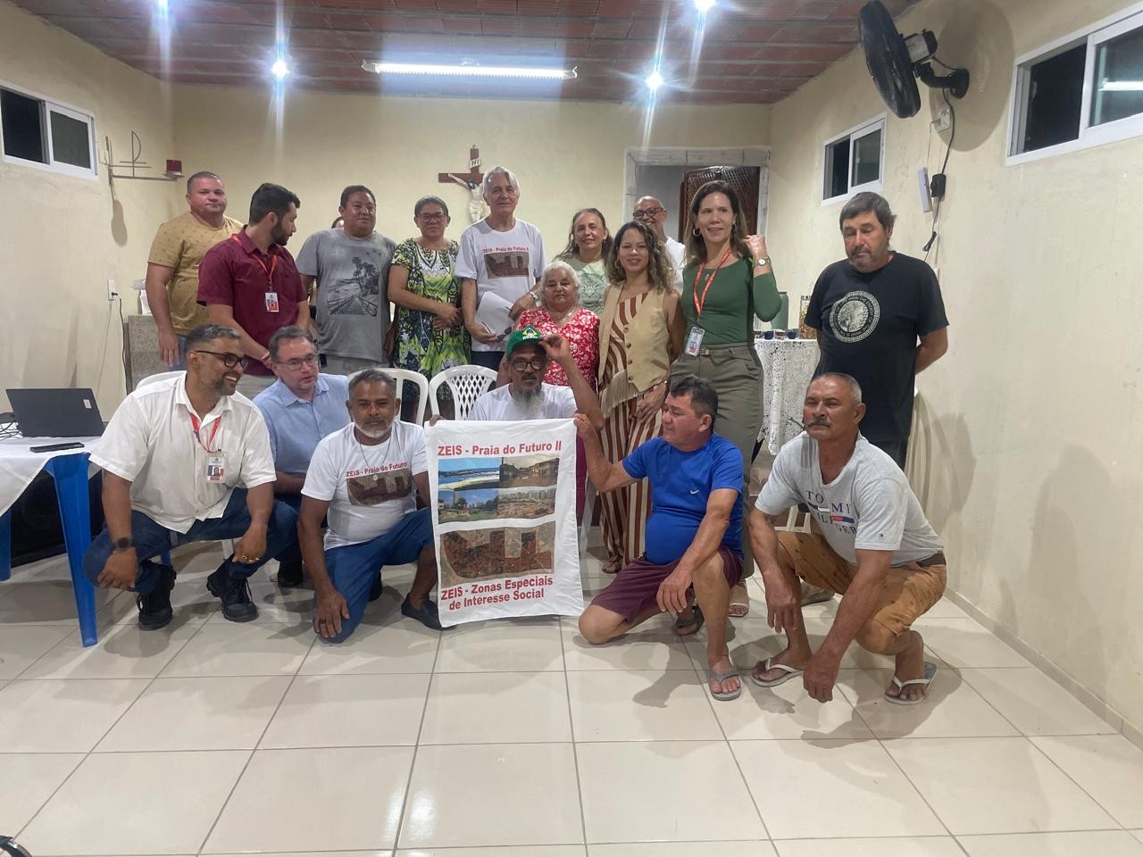 Zonas Especiais de Fortaleza - Fotos (Autor Reunião novembro 2025) sobre da zeis prioritária Praia do Futuro em Fortaleza